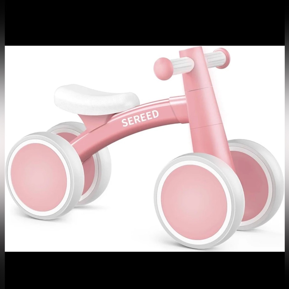 Unopened Sereed Pink Kids Balance Bike